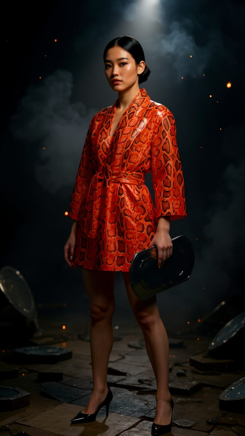 Dramatic Fashion Scene