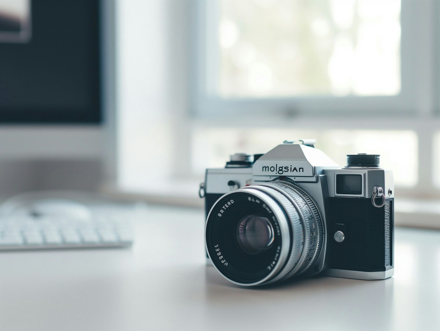 Vintage Molgsian Camera on Desk