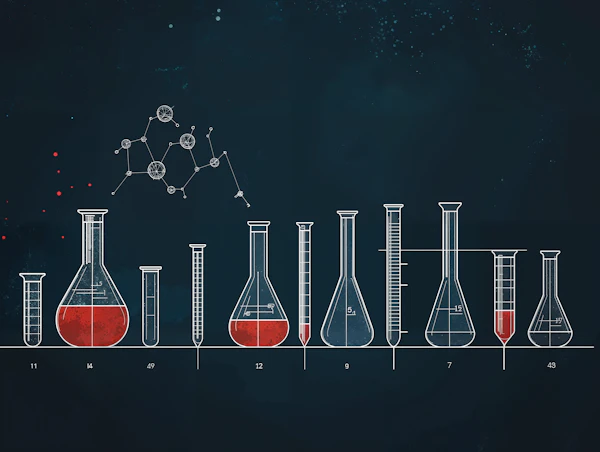 Scientific Glassware Art