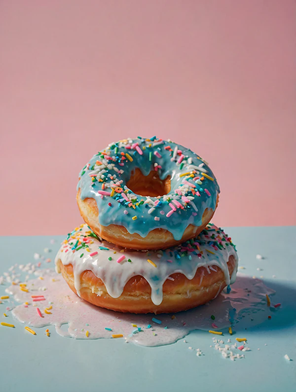 Stacked Donuts Delight