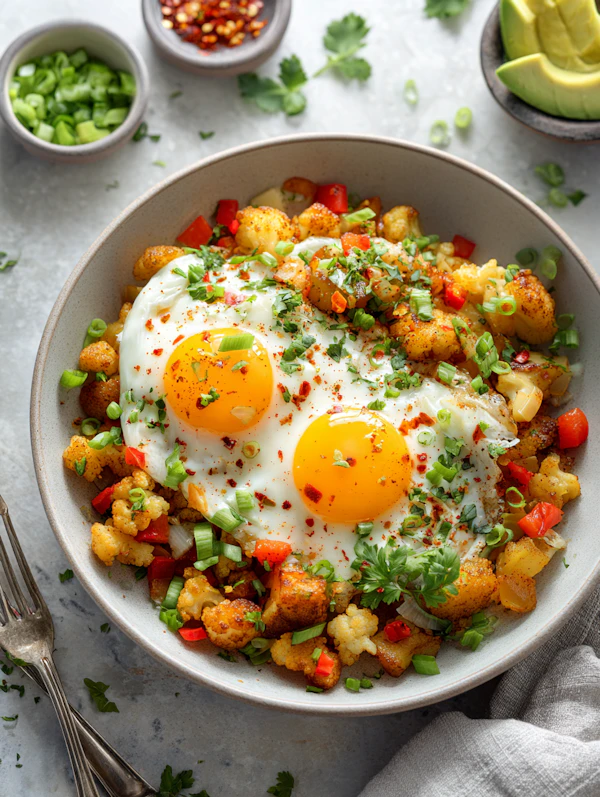 Vibrant Breakfast Dish