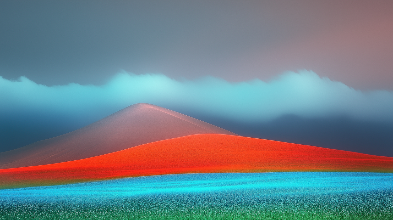 Surreal Colorful Landscape