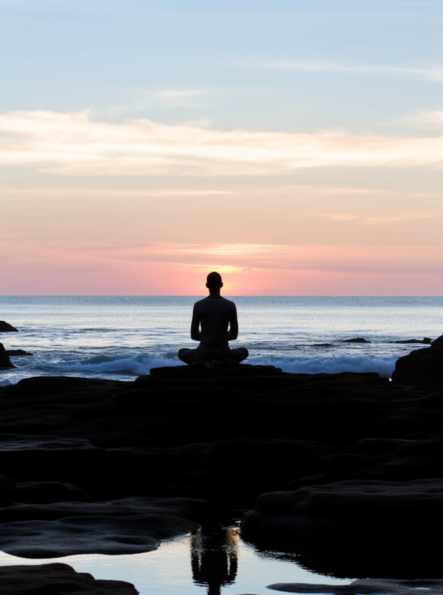 Tranquil Meditation at Dawn