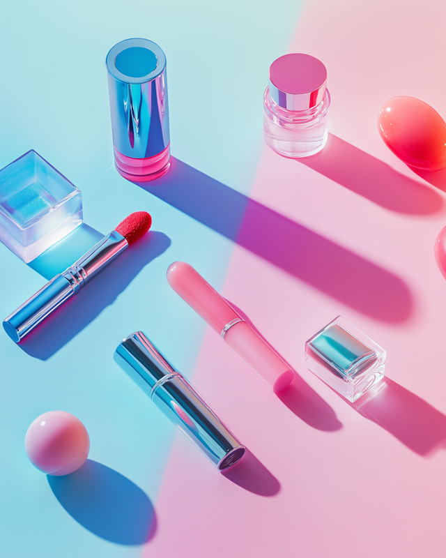 Cosmetic Products on Gradient Surface