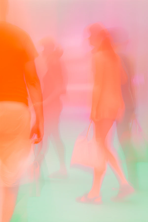 Abstract Urban Walkers