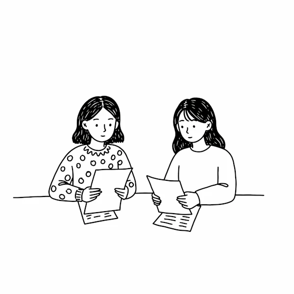 Discussion at Table