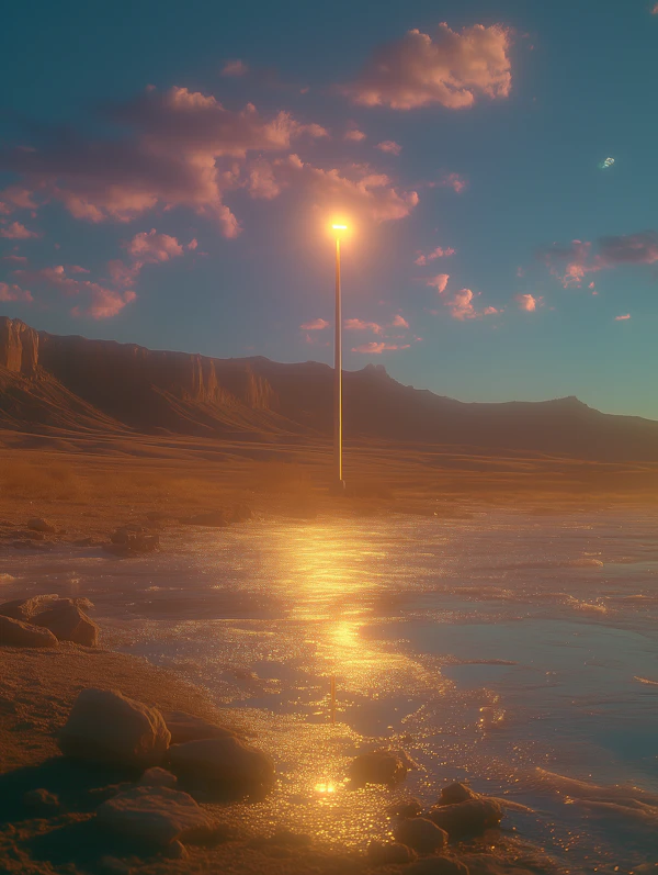 Ethereal Desert Glow