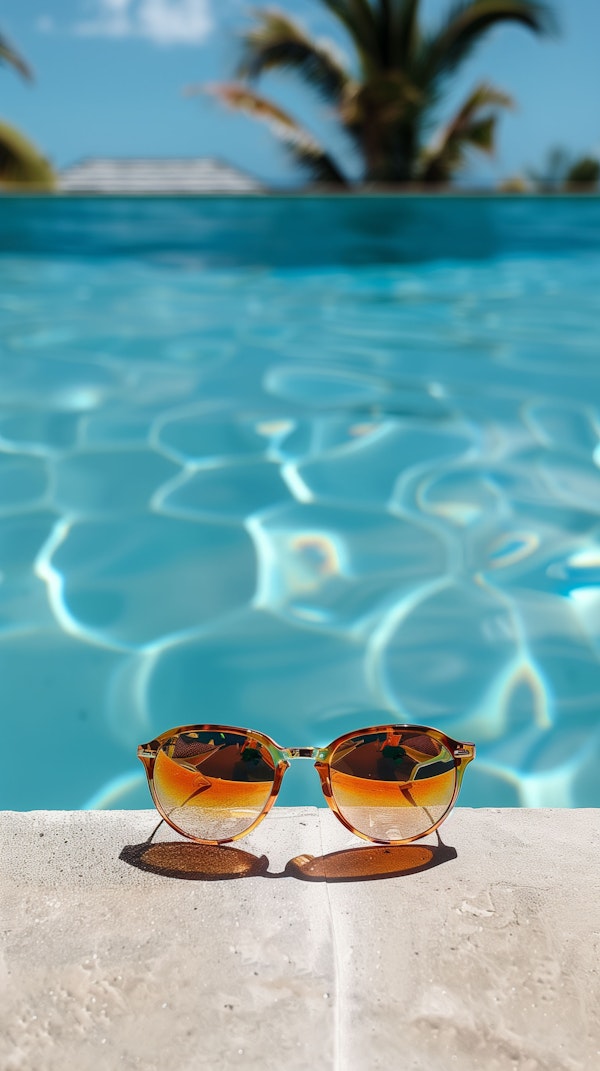 Sunglasses by the Pool