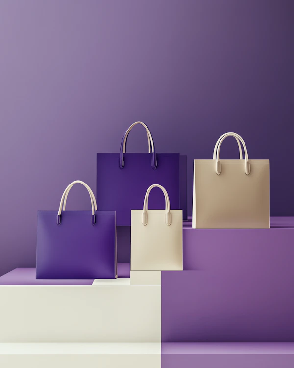 Elegant Tote Display