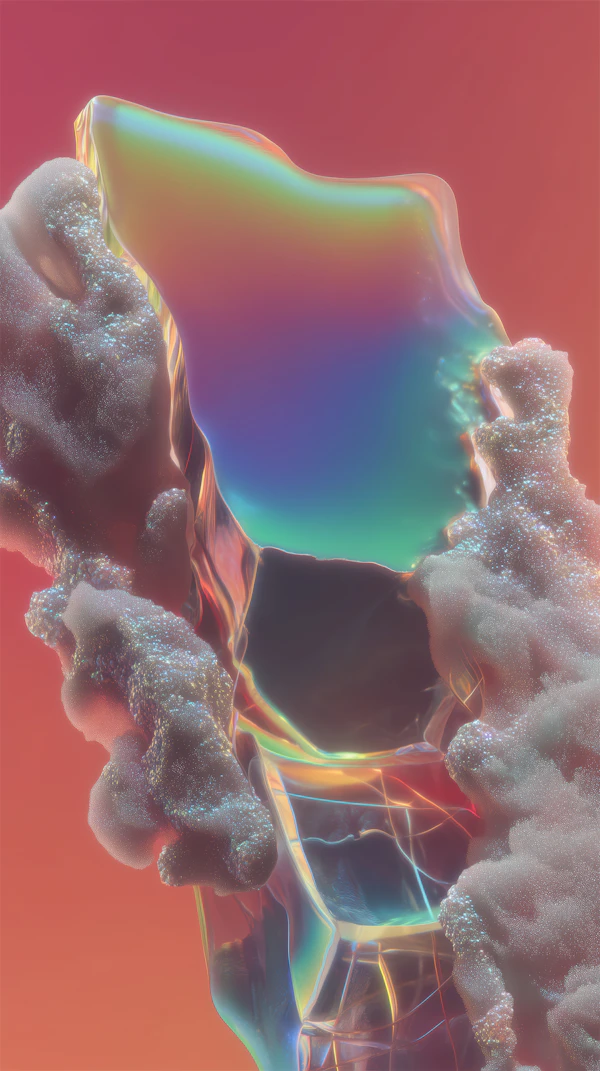 Surreal Crystal Artwork