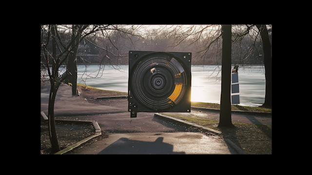 Twilight Vortex Sculpture