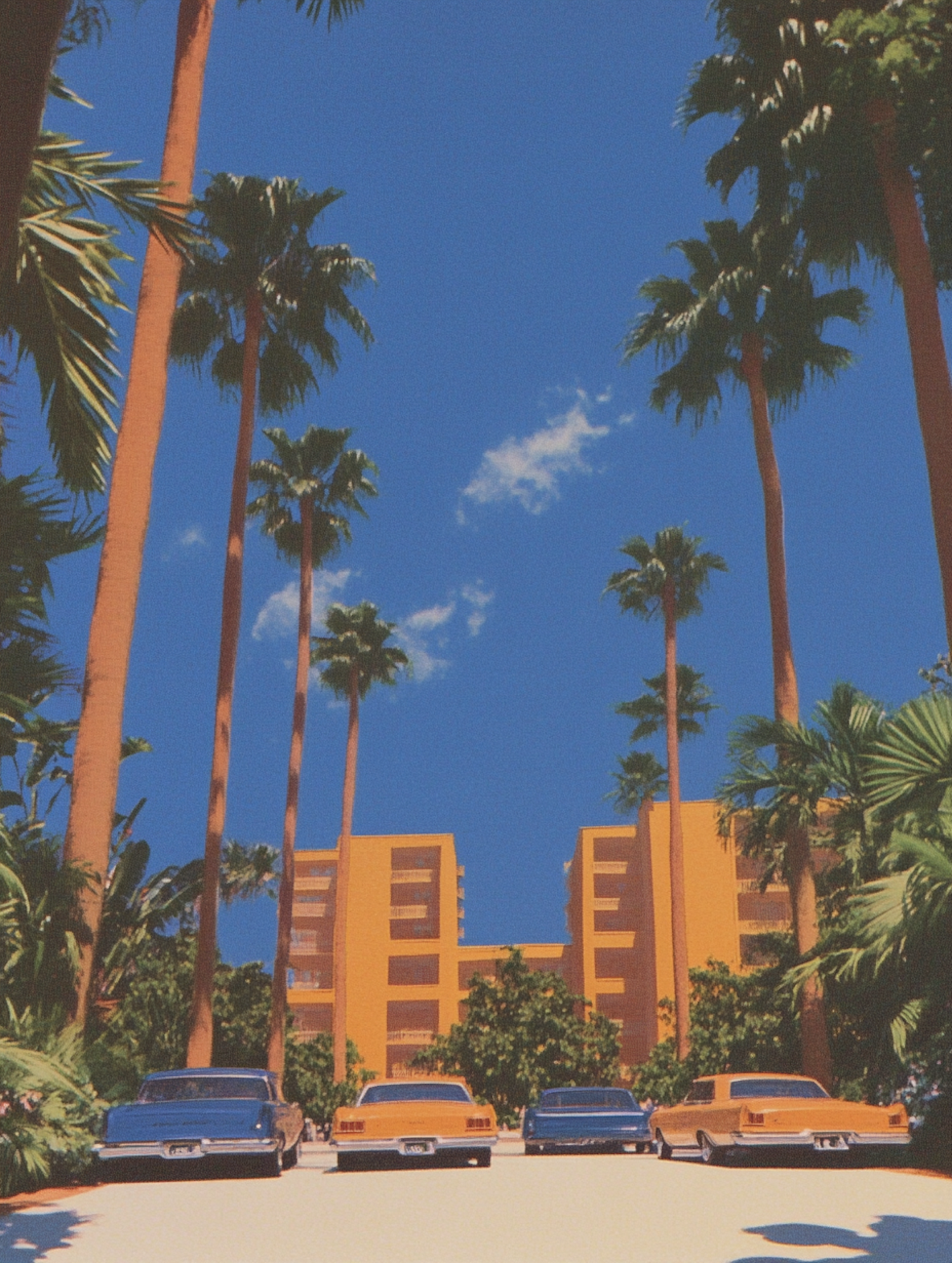 Tropical Retro Scene