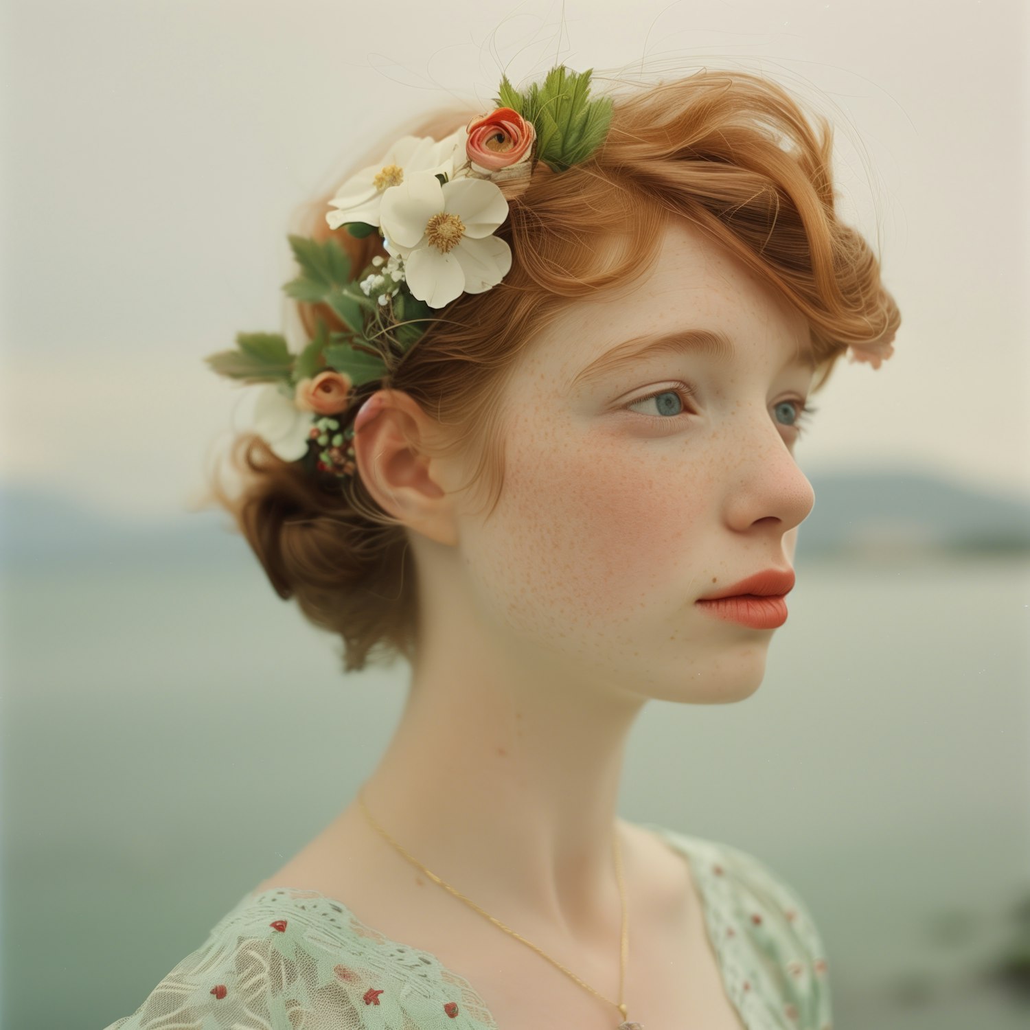 Ethereal Floral Portrait