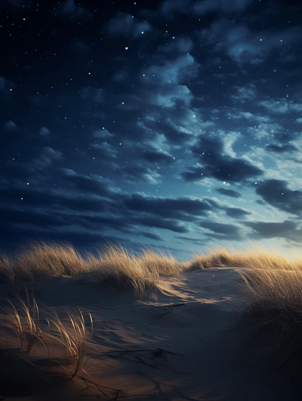 Moonlit Dunescape Serenity