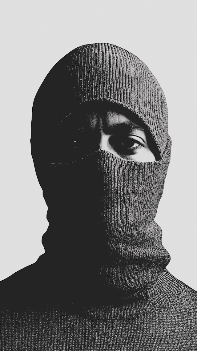 Mysterious Balaclava Portrait