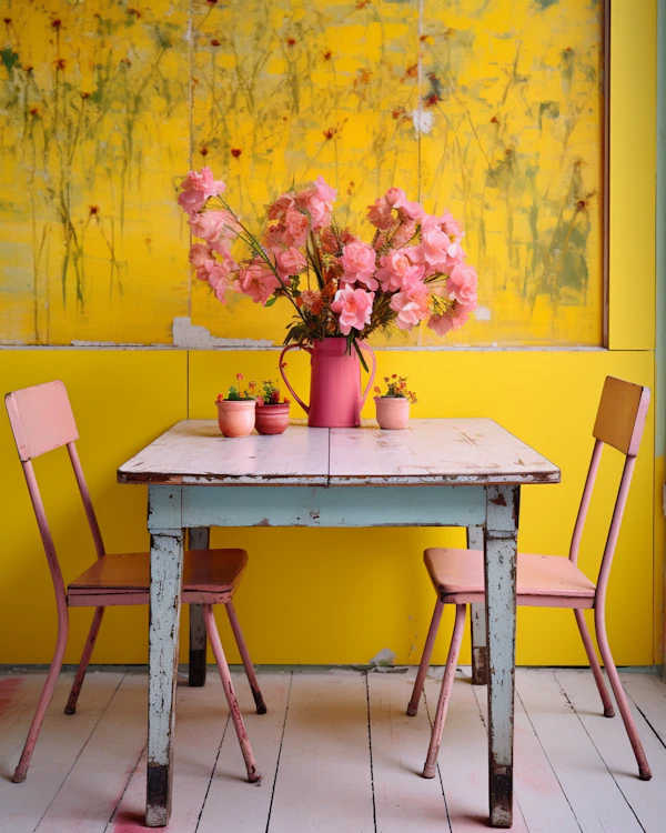 Rustic Charm and Vibrant Tones