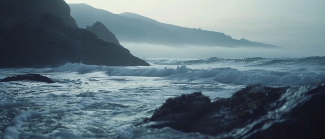 Serene Coastal Scene