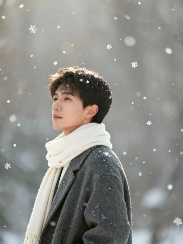 Winter Serenity Portrait