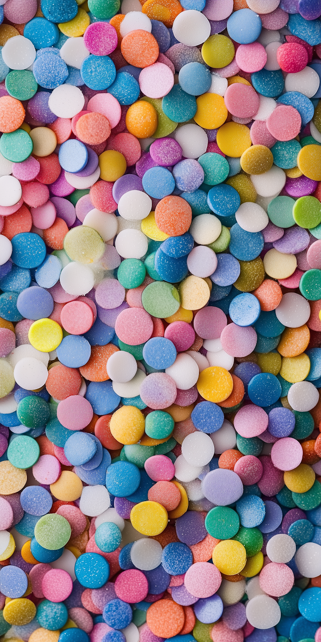 Colorful Candy Close-Up