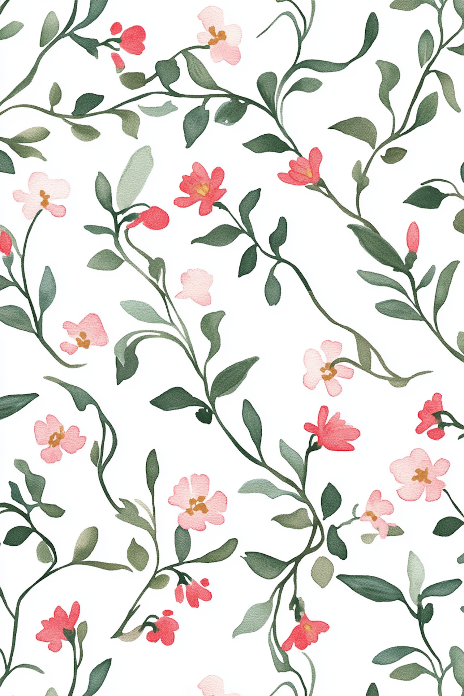 Watercolor Floral Pattern