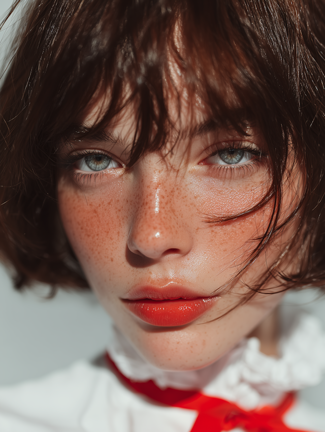 Freckled Portrait