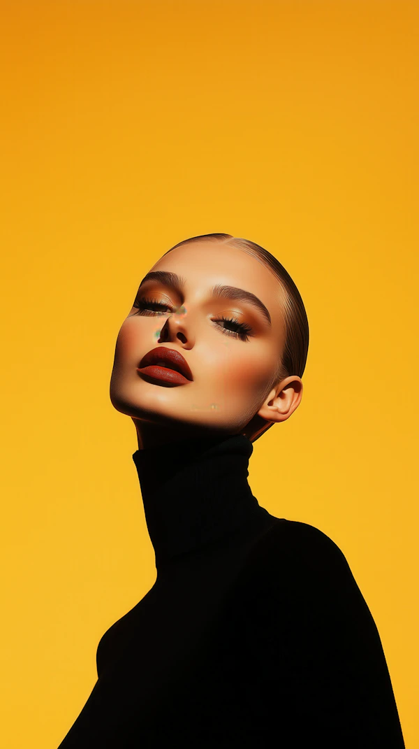 Bold Portrait of Woman