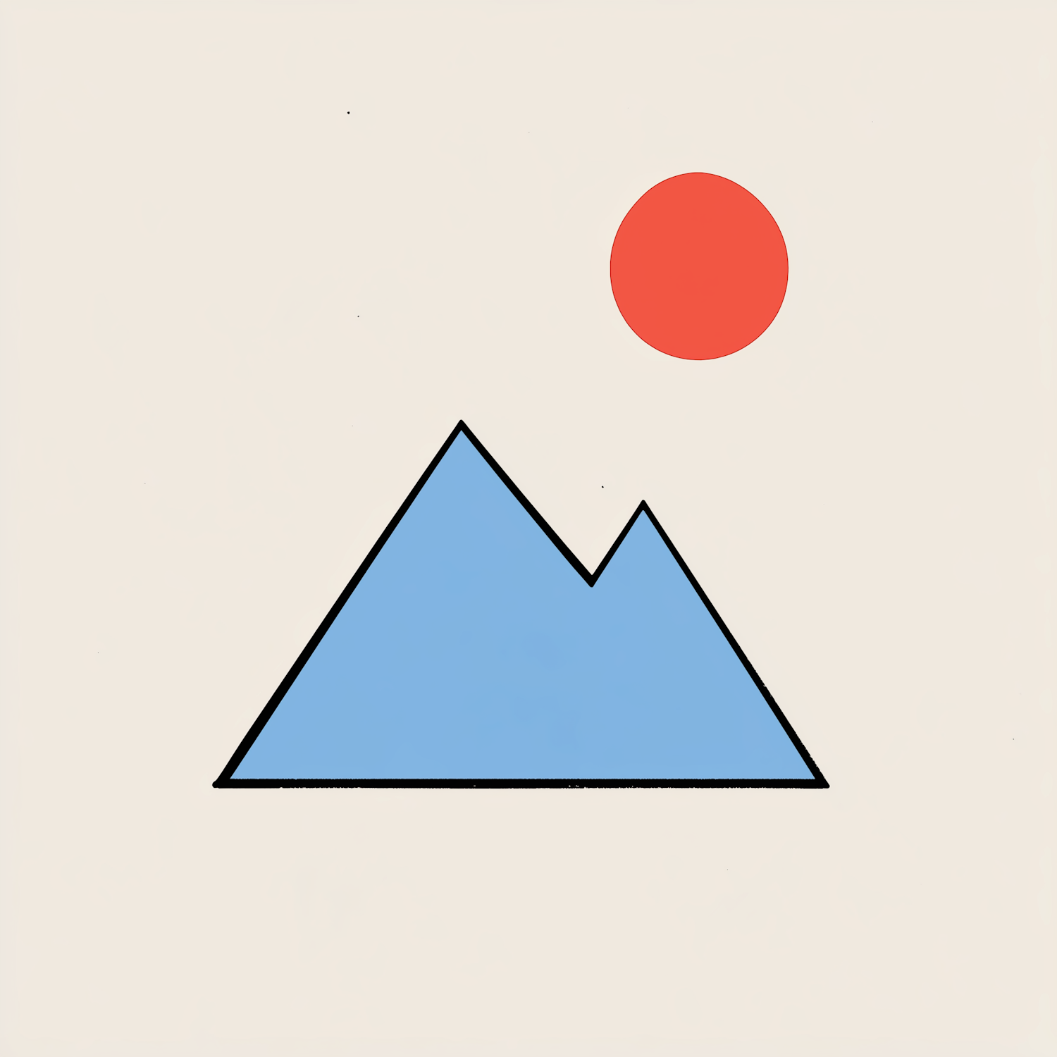 Minimalist Geometric Landscape