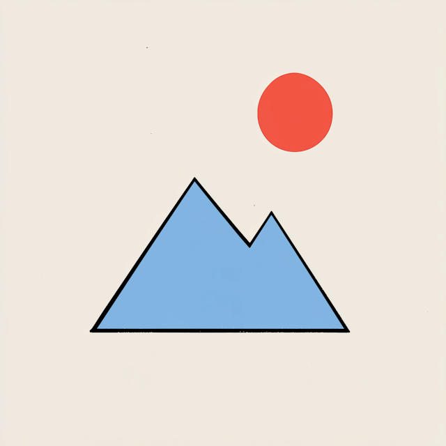 Minimalist Geometric Landscape