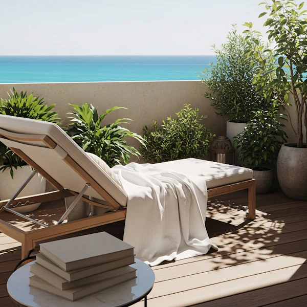 Serene Terrace View
