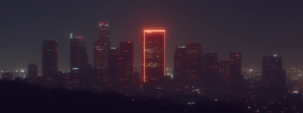 Nighttime Cityscape