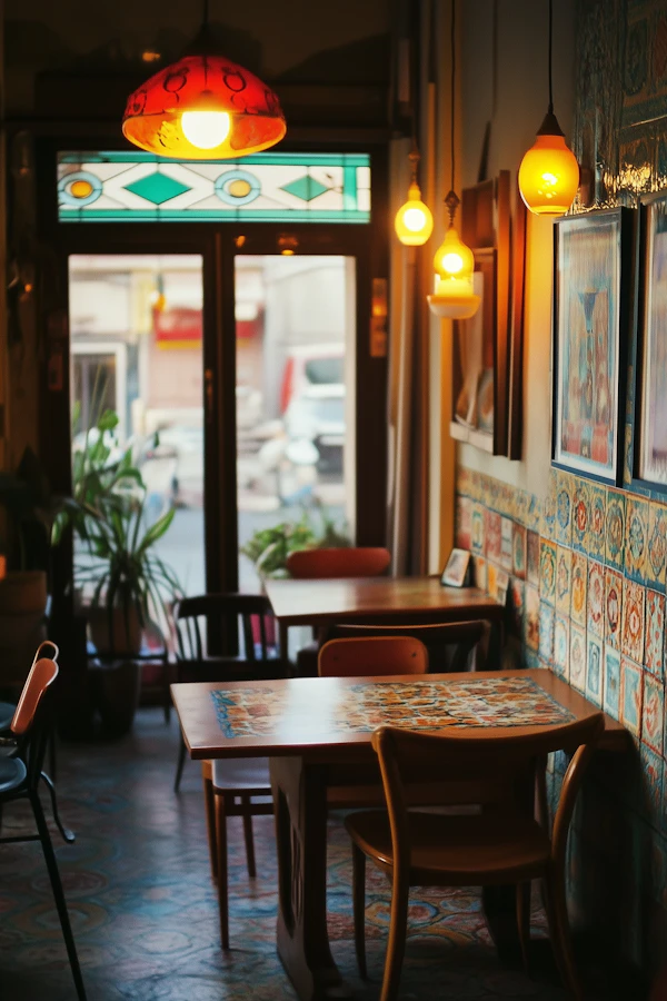 Cozy Café Interior