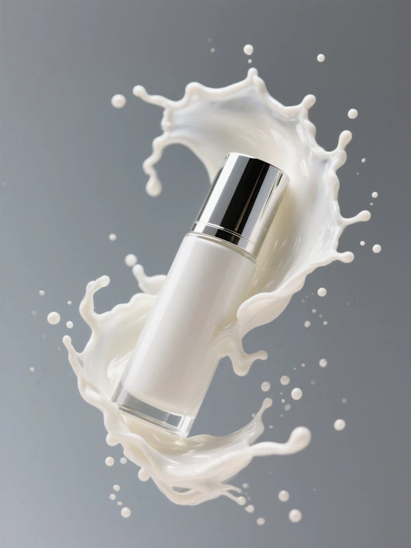 Cosmetic Bottle Splash
