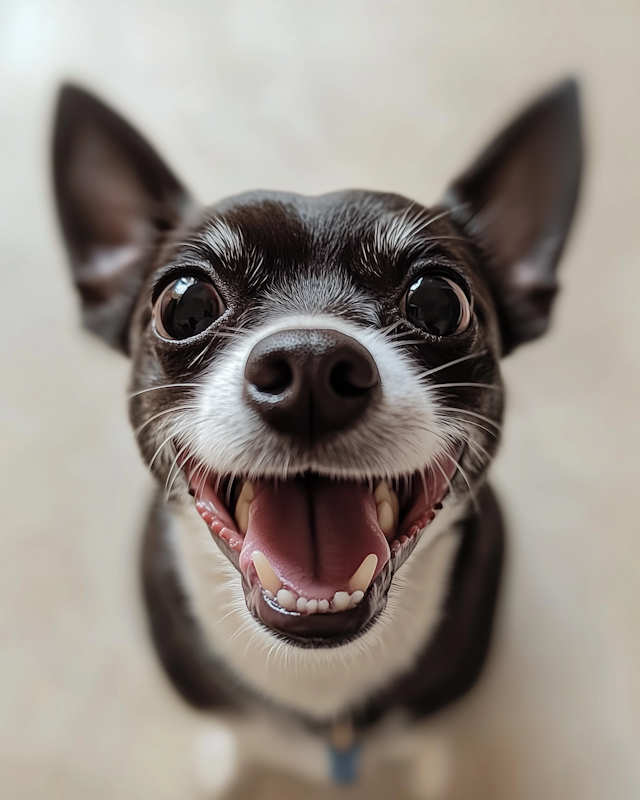 Joyful Chihuahua Close-Up