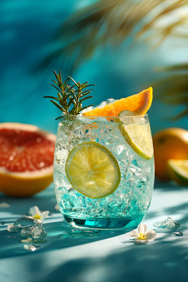 Tropical Cocktail Scene
