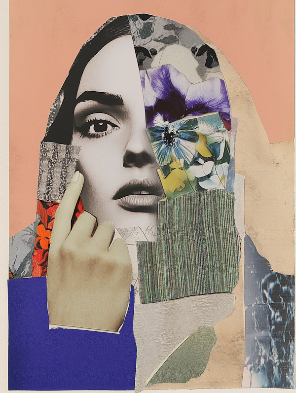 Mixed-Media Collage Art