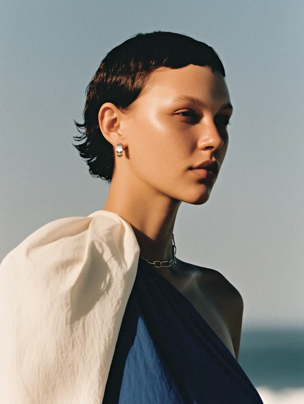 Elegant Outdoor Portrait
