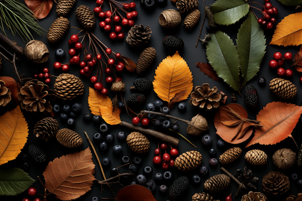 Autumnal Abundance: A Celebration of Harvest Hues