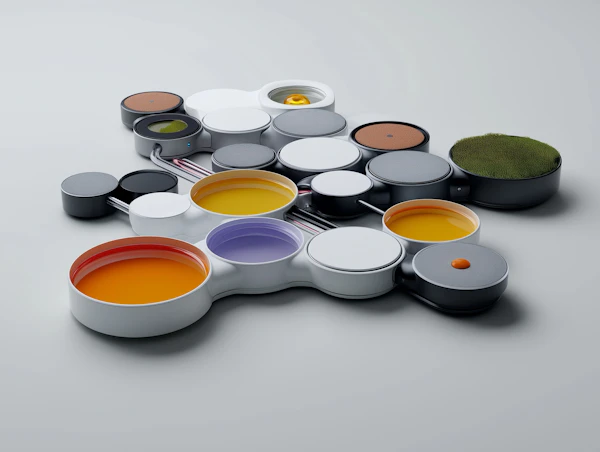 Futuristic Liquid Display