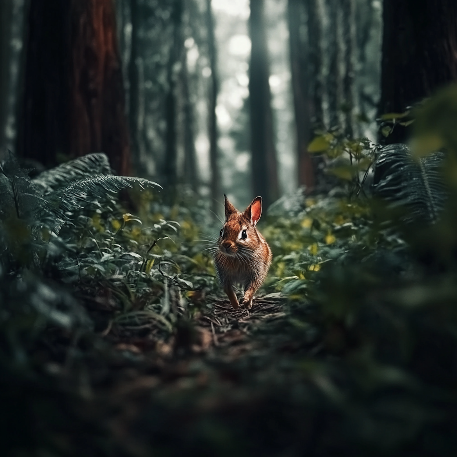 Rabbit in Forest