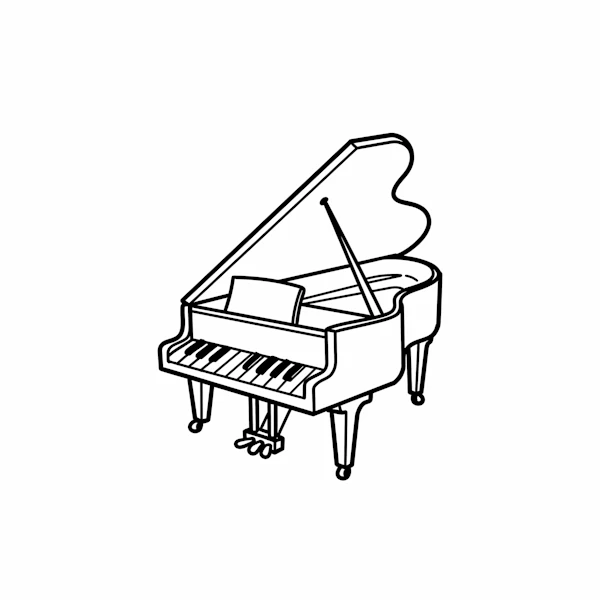 Grand Piano Sketch