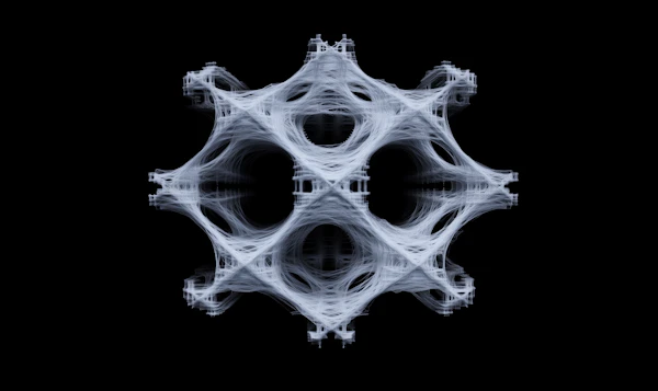 Intricate 3D Lattice