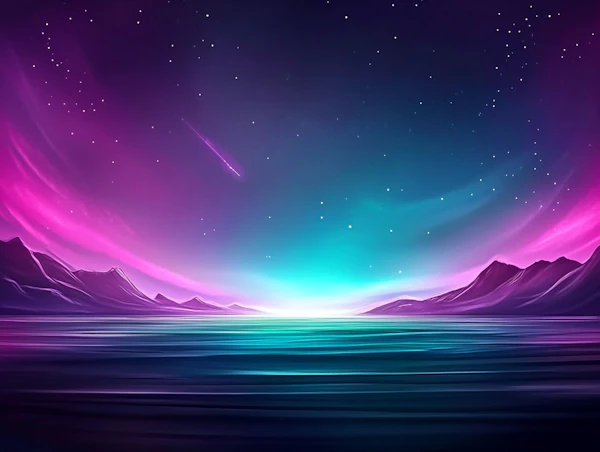 Ethereal Cosmic Landscape