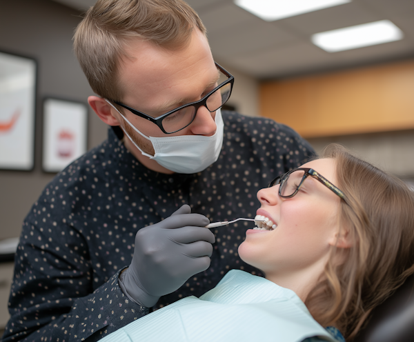 Dental Examination Scene