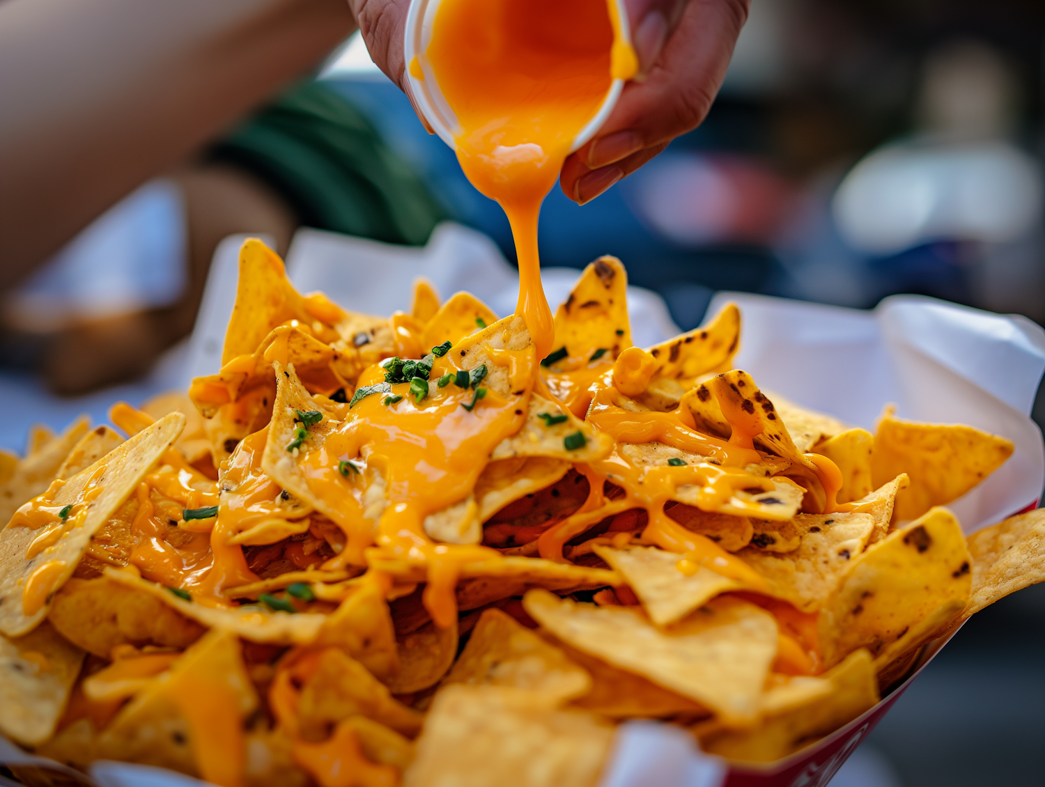 Nachos Cheese Drizzle