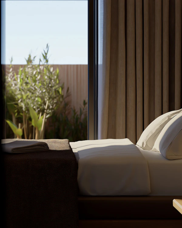 Serene Bedroom Scene