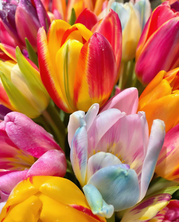 Vibrant Tulip Bouquet