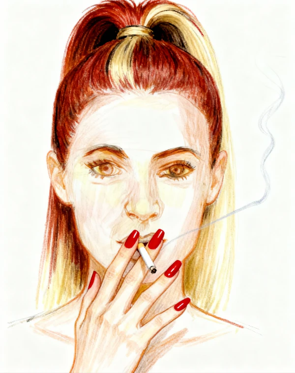 Stylized Woman Portrait
