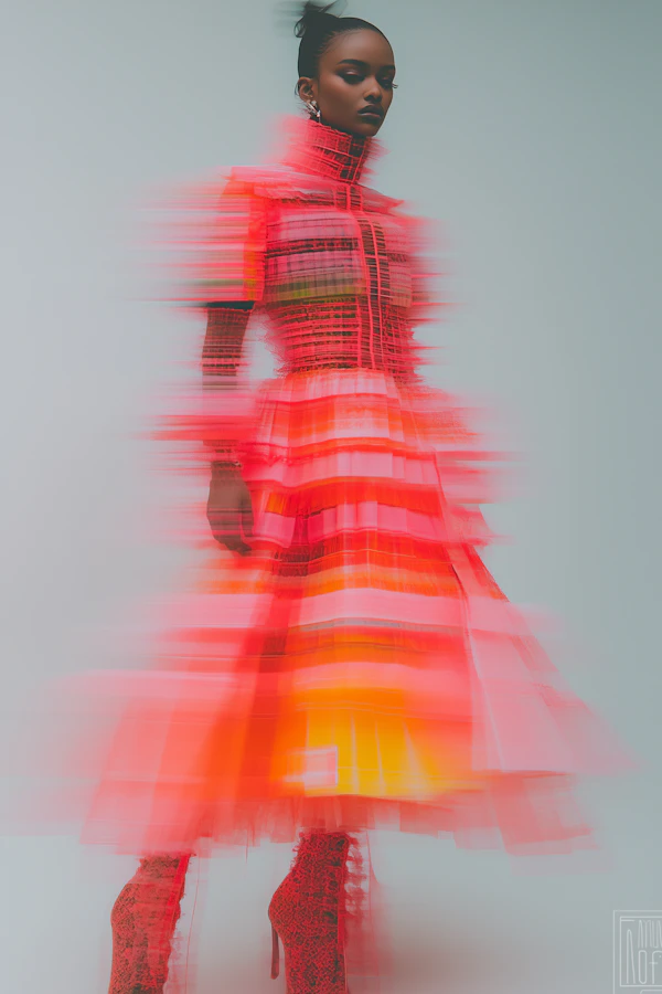 Avant-Garde Fashion Shot