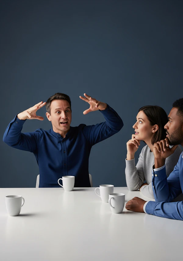 Discussion at Table