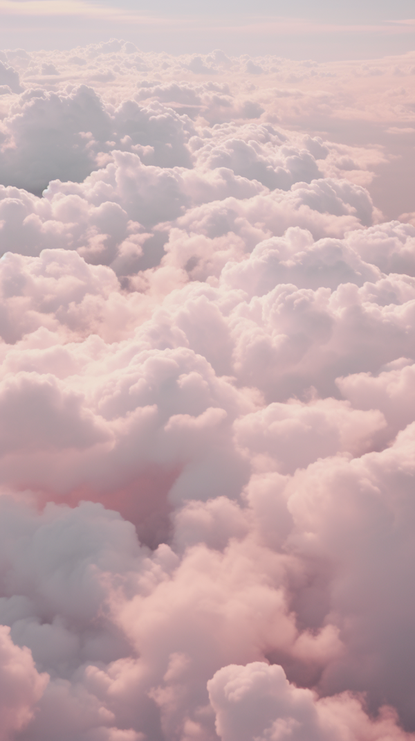 Serene Pink-Hued Skyscape